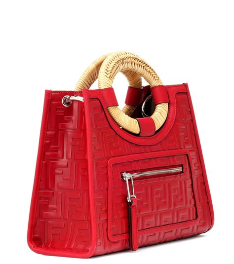 red fendi tote|Fendi totes lowest price.